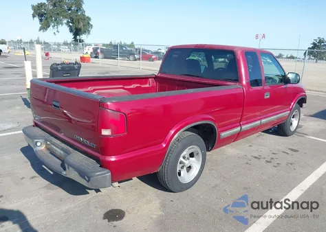 2000 Chevrolet S-10 Ls из США, поврежденный, VIN 1GCCS19W1Y8240112